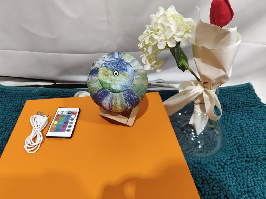 3D Print Lamp Moon Earth Lamp