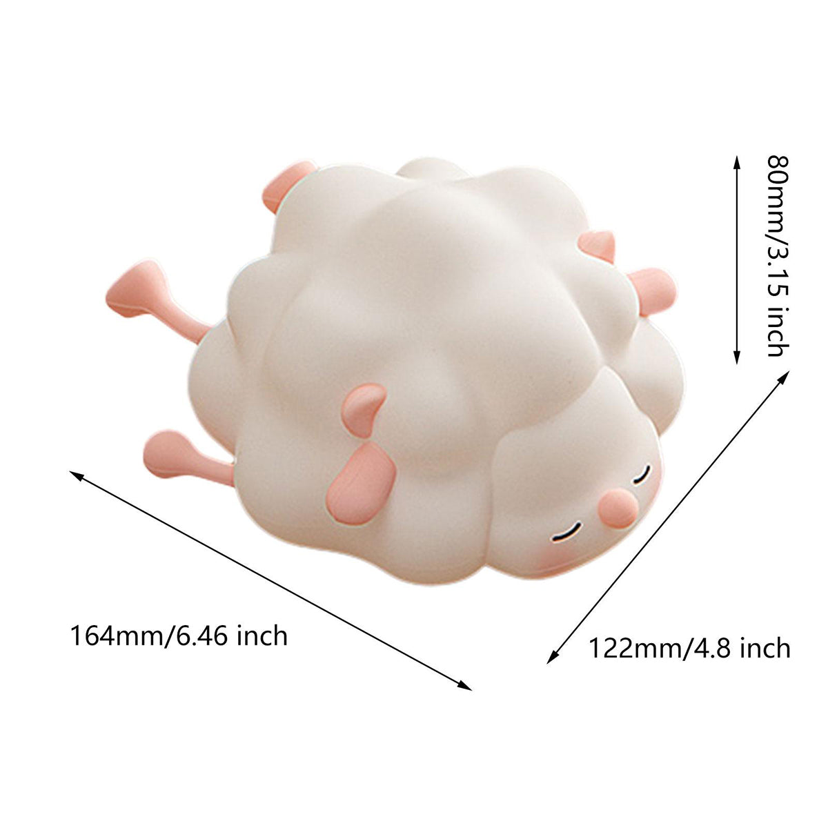 Night Light For Kids Silicone Nursery Night Lamp Nursery Nightlight